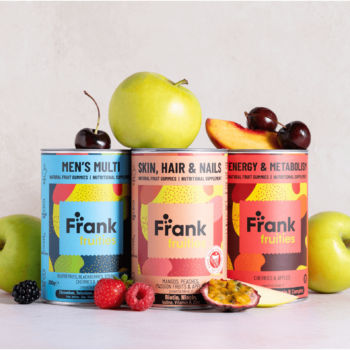 Frank Fruities komplekt Toetus Tervele Perele