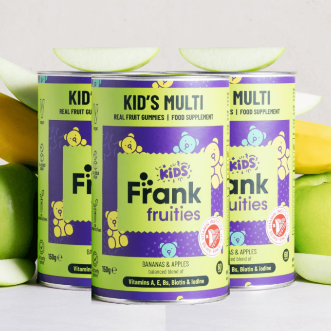 Maailma parima maitsega vitamiinid lastele Frank Fruities Kid's Multi